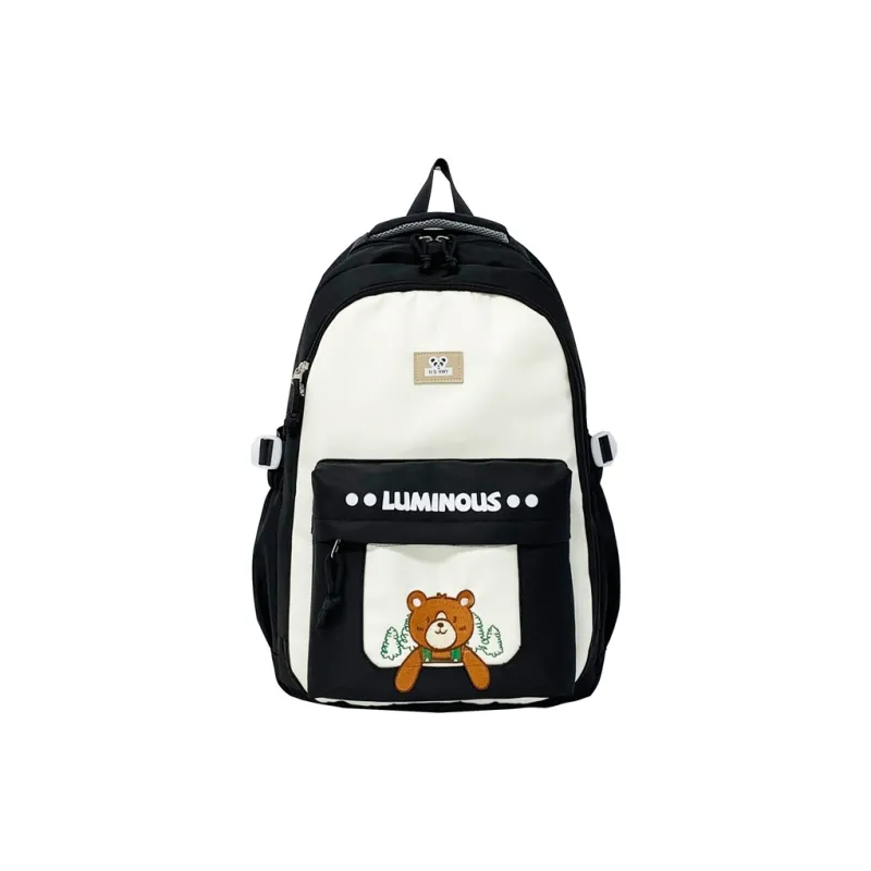 Yalu Composite Cloth Backpack Unisex Multiple Colors-5