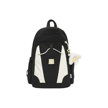 Alcohol Dragon Nylon Backpack Women's Multicolor