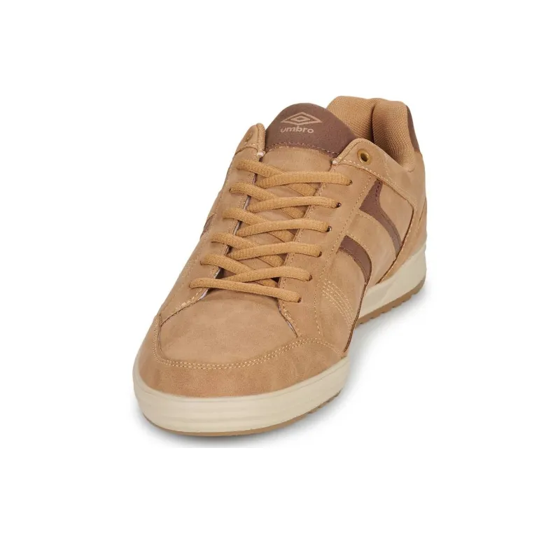 Umbro Jade Anti Slip Wear Resistant Low Top Skateboard Shoes Men's Brown-3
