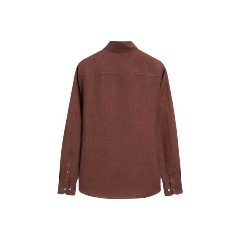 Massimo Dutti Shirts Men Red-1