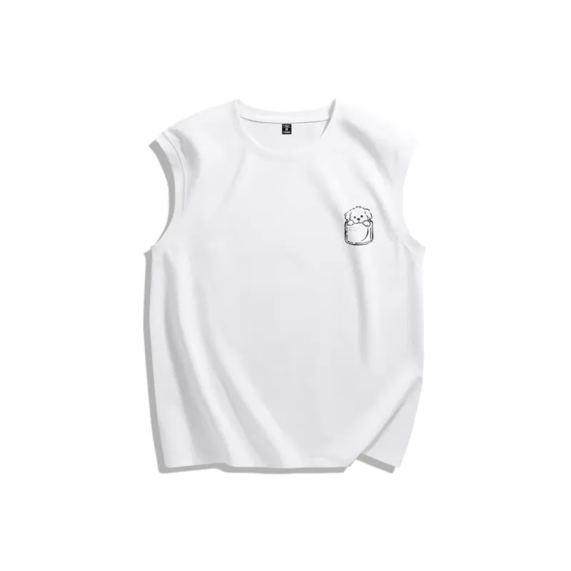 Cotton Tank Tops Unisex-9