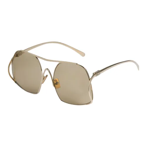 MIU MIU Metal Sunglasses Women's Gold