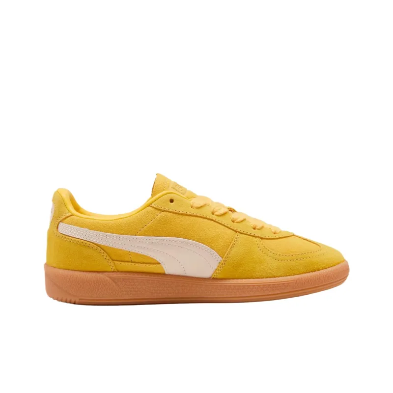 PUMA Palermo Anti Slip Wear Resistant Low Top Skateboard Shoes Unisex Yellow-1