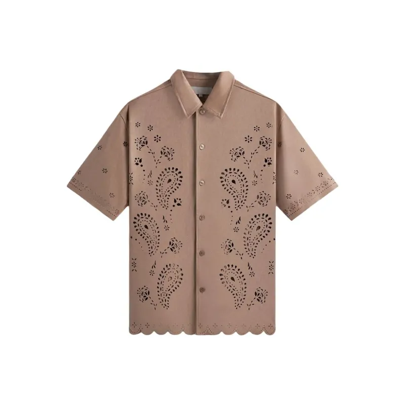 KITH Isaac Microsuede Buttondown-0