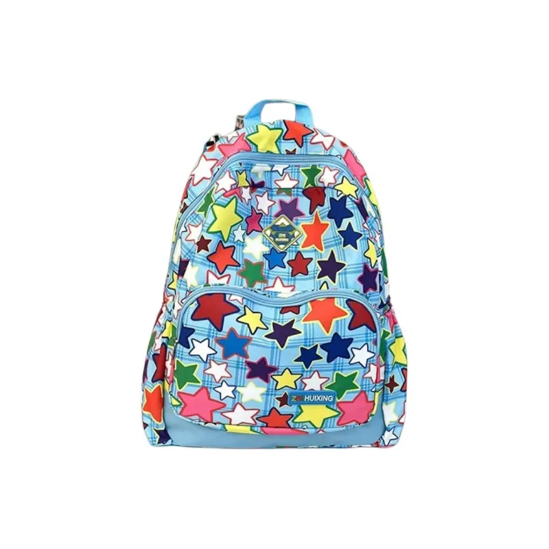 URBAN FOREST High Quality Nylon Fabric Backpack Regular Women's Multicolor-3
