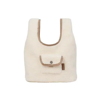 Doughnut Acrylic Handbag Women's Ecru
