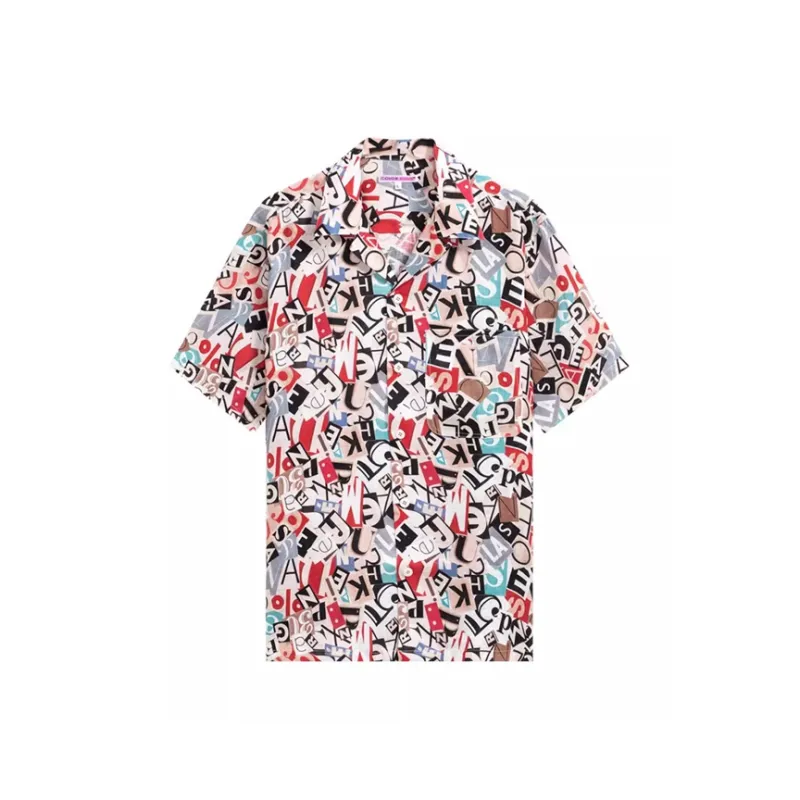 COTON DOUX Shirts Men Letter-0
