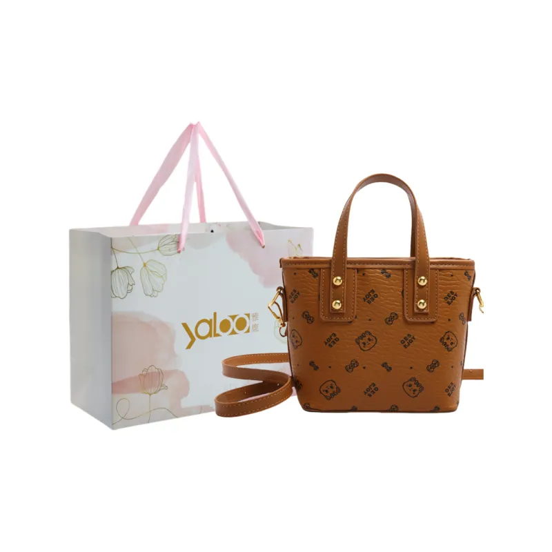 Yalu PU Handbag Women's White/Pink/Black/Brown-14