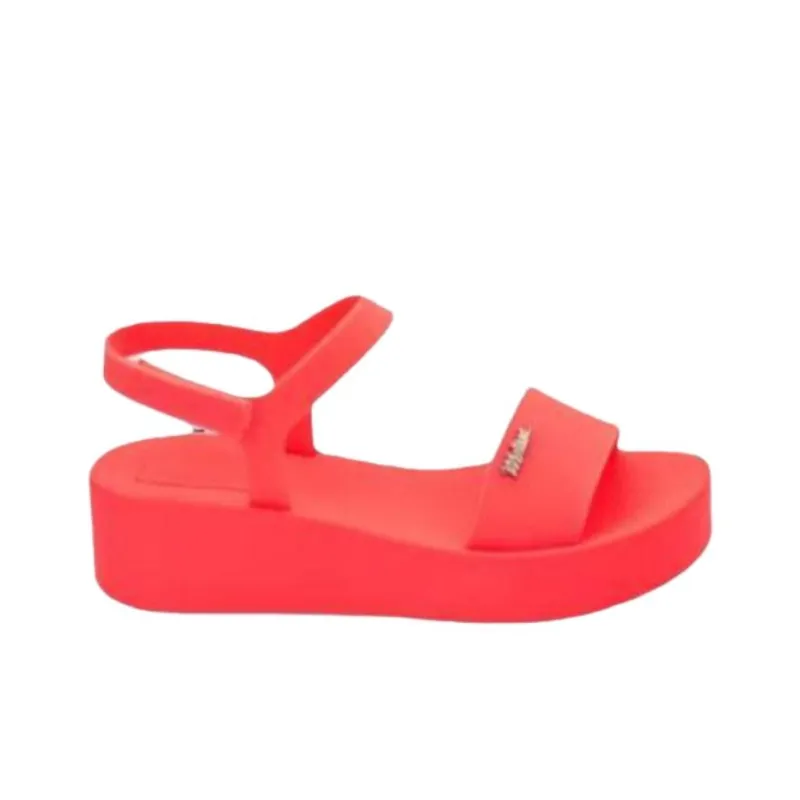MELISSA Sun Laguna Platform Strap Sandals Women's Orange-3
