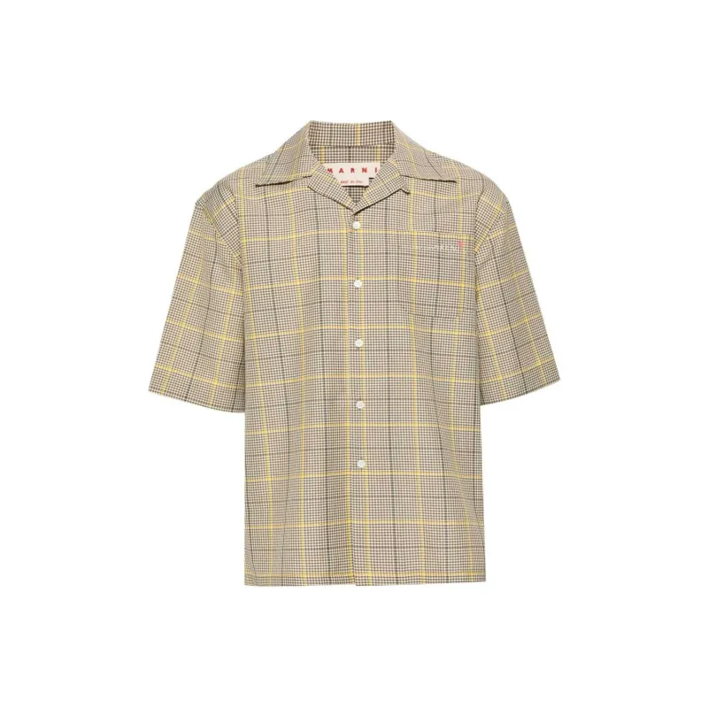 MARNI Shirts Men Lemon Yellow-0