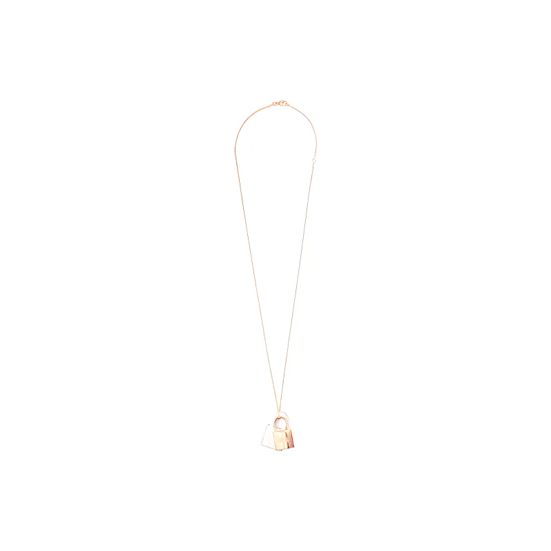 HERMES O'Kelly Brass Necklaces Women's-2