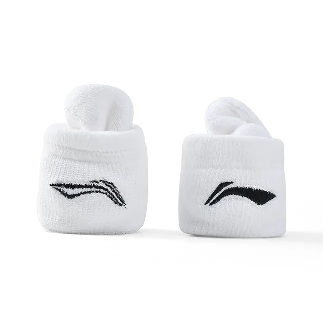 LiNing Mid Calf Socks Unisex White-1