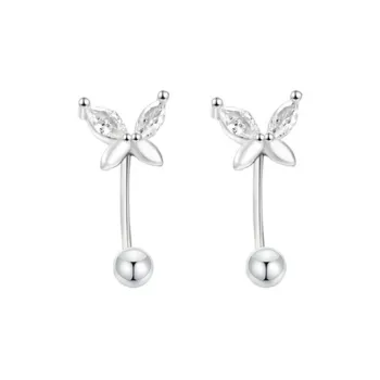 NVBBK Sterling Silver Earrings Women's