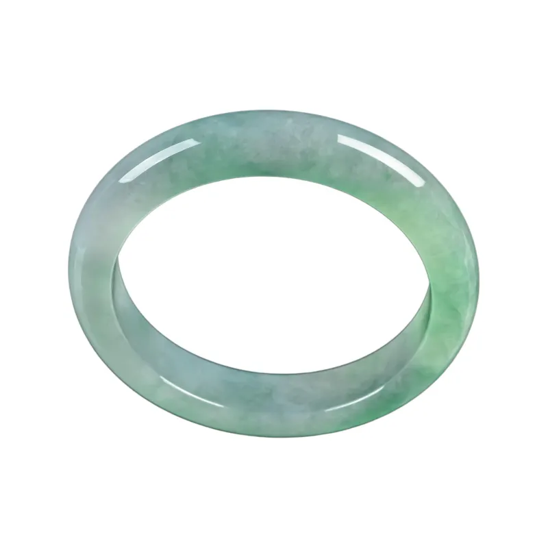 PUPAN Glutinous Jade Jadeite Bangles Women's-0