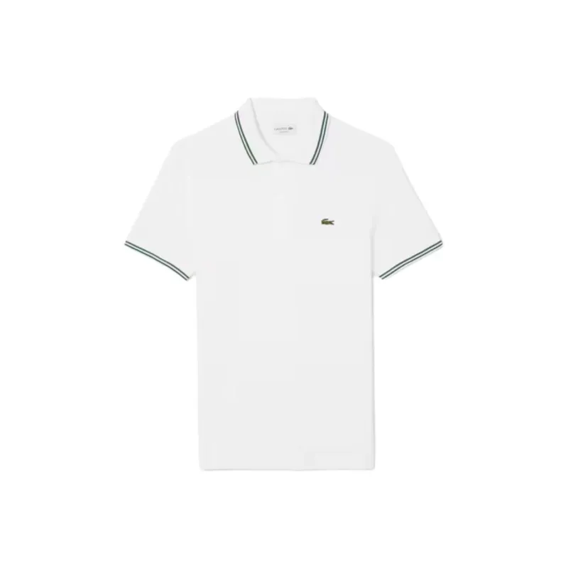 LACOSTE Polo Shirts Men White-0