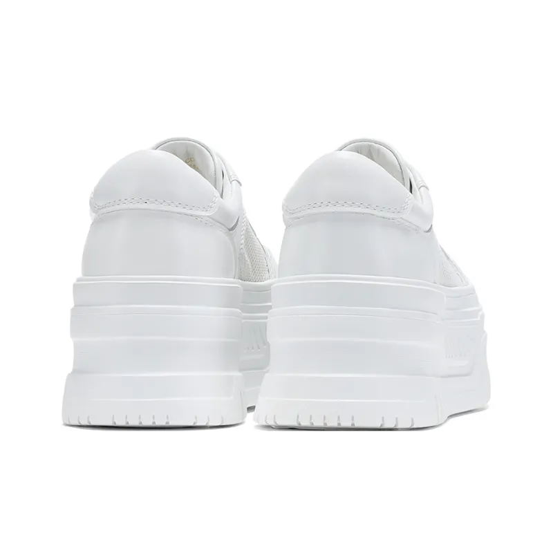 GG CC Low Top Skateboard Shoes Women's White-3