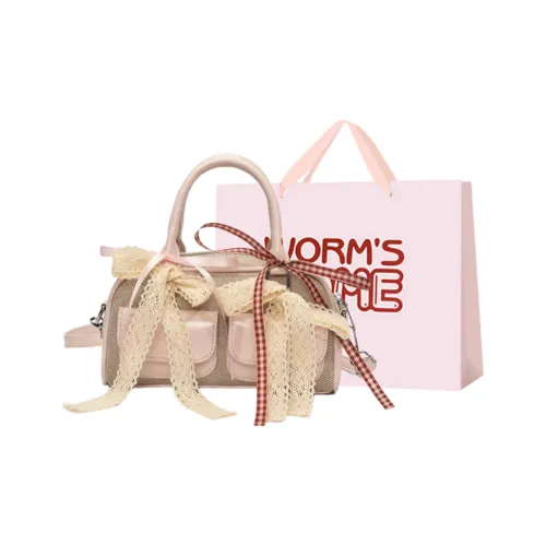 Worm's Home PU Handbag Women's Multicolor