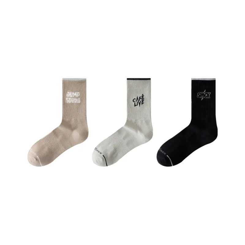 Cotton Gene Mid Calf Socks Men's Combo Set-16