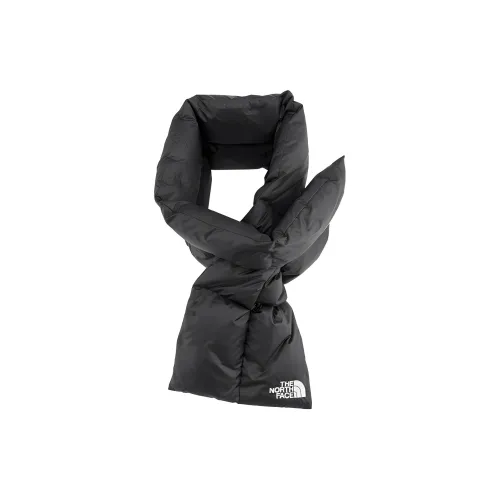 THE NORTH FACE Goose Down Knit Scarves Unisex Black/Brown