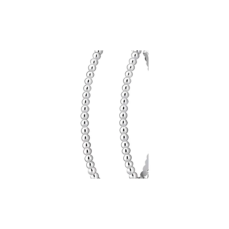 Van Cleef & Arpels 18K White Gold Earrings Women's Silver-2
