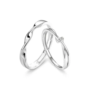 MOONS FAME Colored Gemstone Rings Unisex