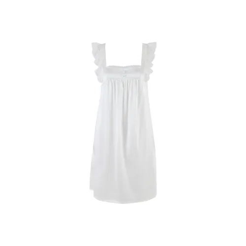 MY BODY Nightgown Women's Champagne White
