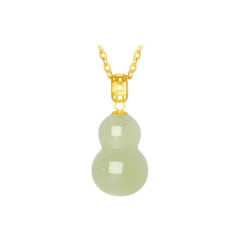 CHOW TAI SENG Pendants Pale Greenish White Jade Women's