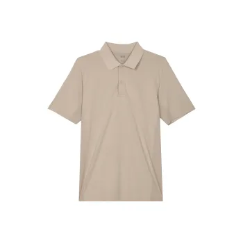 UNIQLO Polo Shirt Men's Light Beige