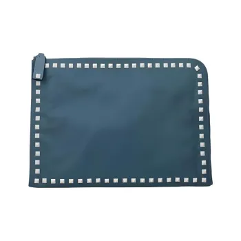 Valentino Fabric Clutch Regular Unisex Blue