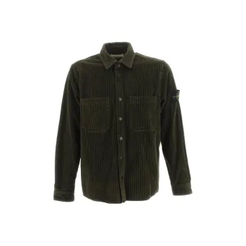 STONE ISLAND Shirts Men Green