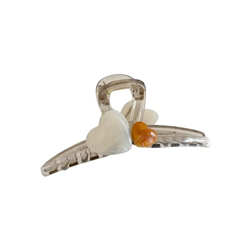 Water Jade Acrylic Hair Clips Women's-0