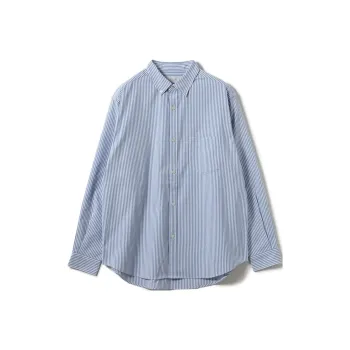 Beams Shirts Men Light Blue