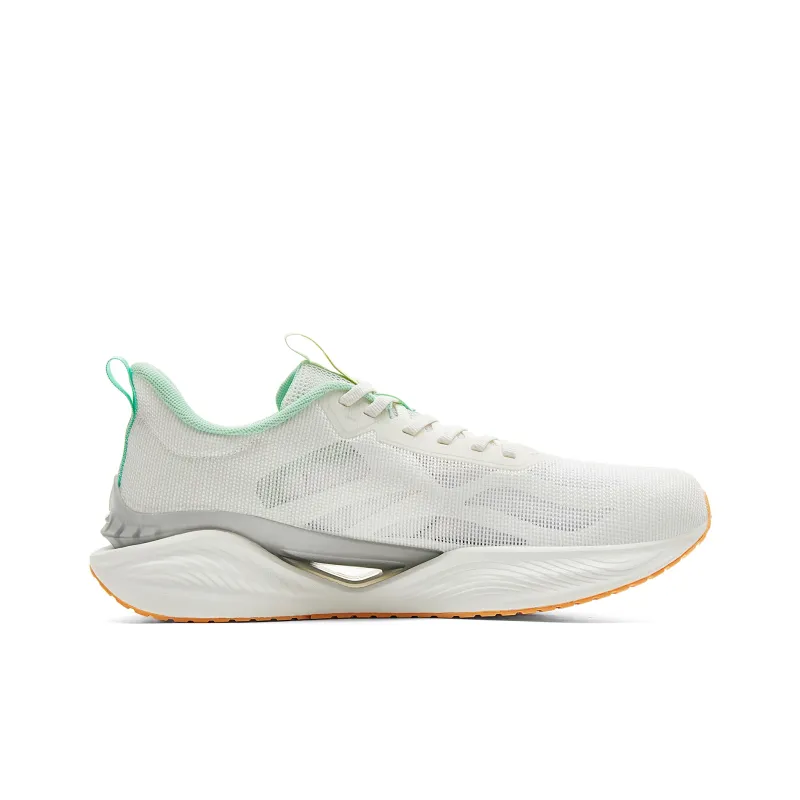PEAK Lightweight Rebound Anti Rollover Low Top Running Shoes Men's Ivory Green-1