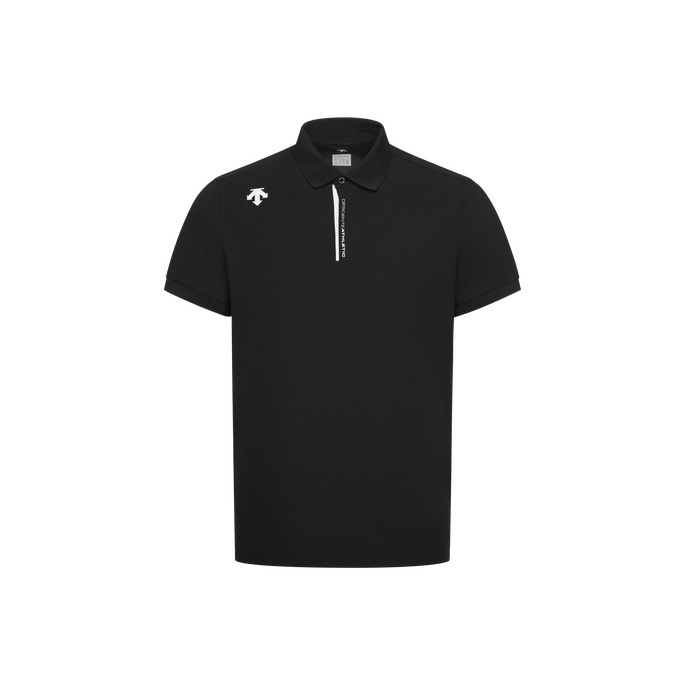 DESCENTE TRAINING Men's Quick-Dry Short-Sleeve Polo Shirt
