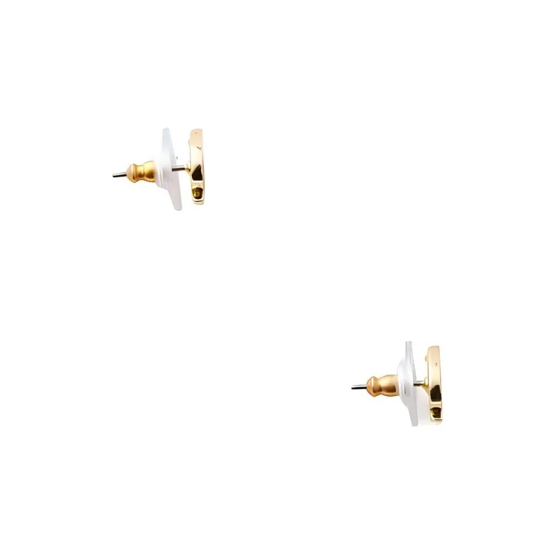 Kate Spade Metal Stud Earrings Women's Gold-1