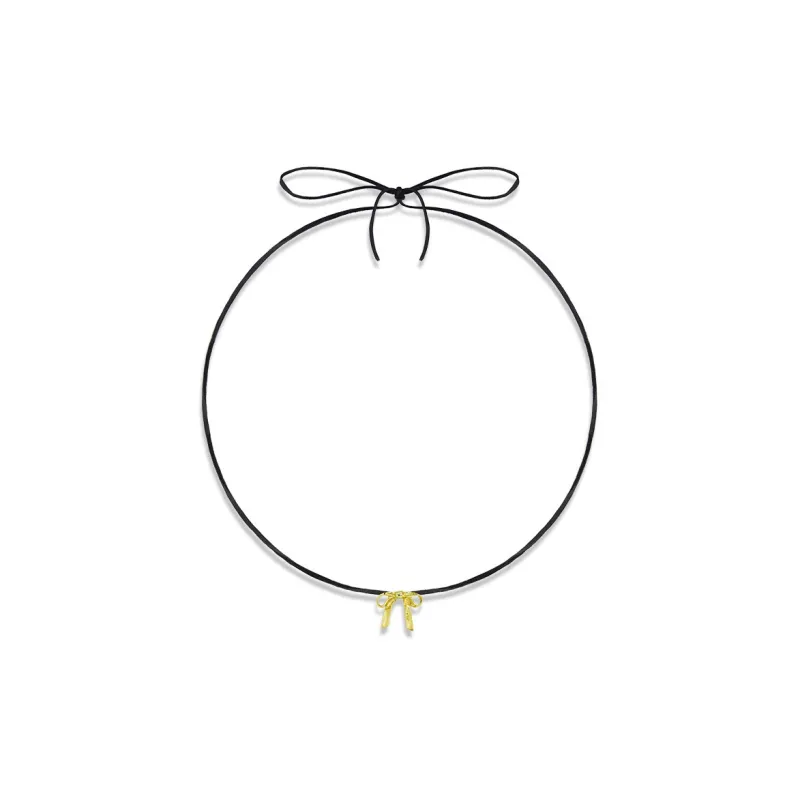 AWE Titanium Steel Necklace Bestie 1 Pair Instagram Style Accessory Plain Chain Women's-0