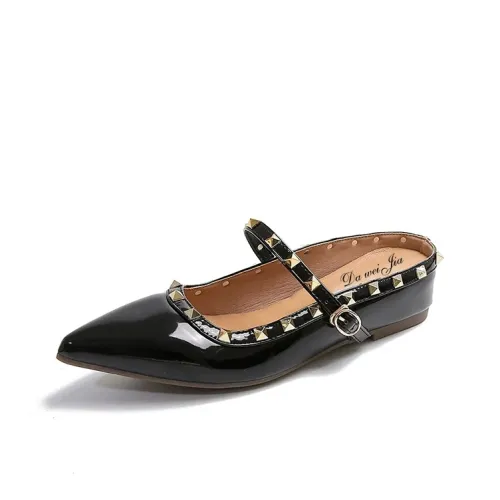 Dawei's House Rubber Sole Quiet Slip Resistant Wrap toe Slippers Women's Gift Box Set