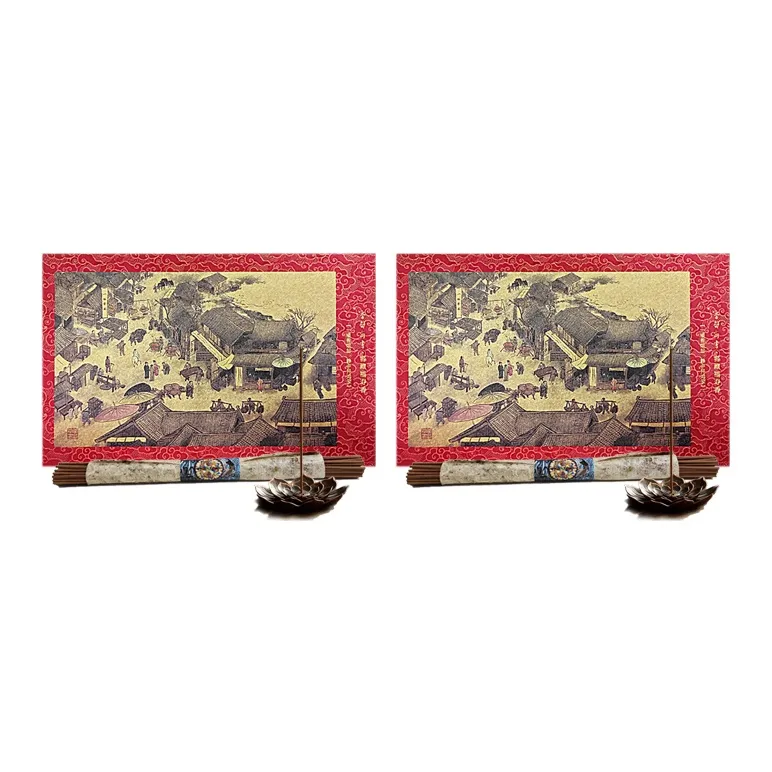 XIANGBUSHANGSHU Cellar Aged Fortune And Longevity Incense, Aromatherapy 24g/Box Approx. 50 Pcs-3