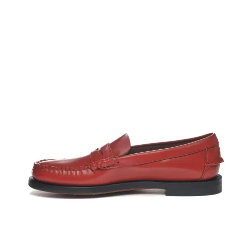 Sebago Dan Casual Single Shoes Women's Red