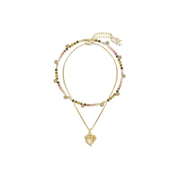 Masw Gold Plated Copper Necklaces Women's