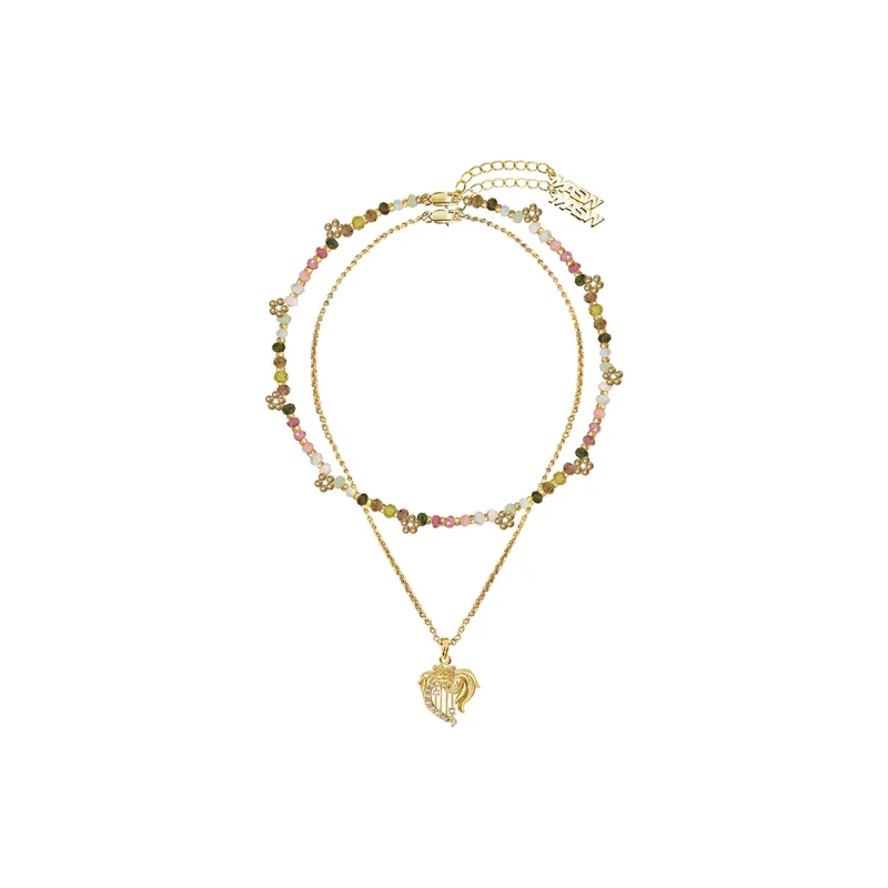 Masw Gold Plated Copper Necklaces Women's-0