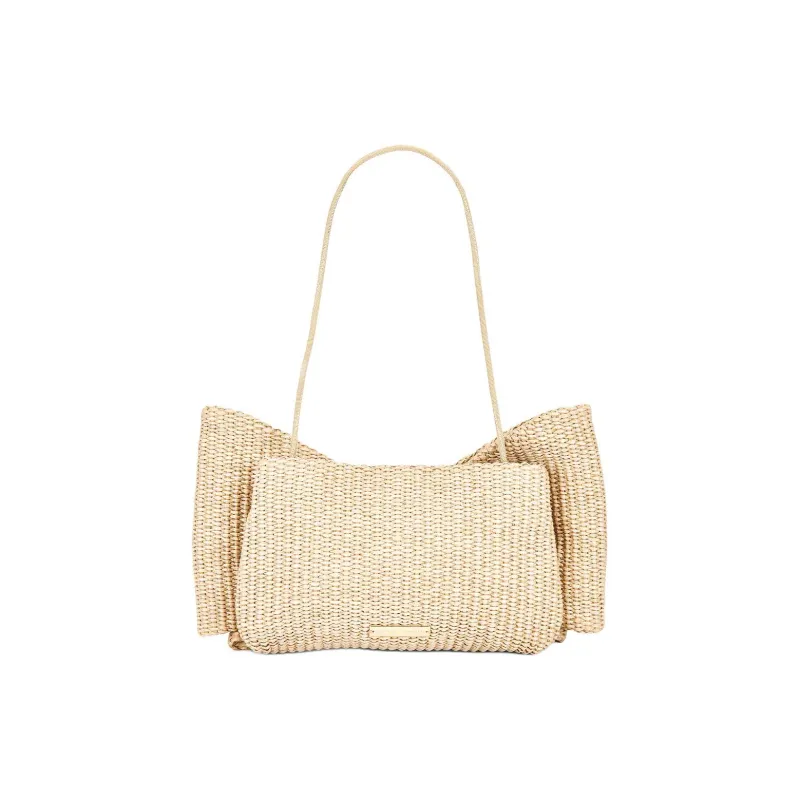 Loeffler Randall Straw Handbag Women's Natural-2