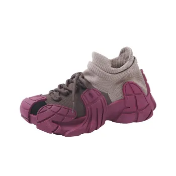 SUPEREDGE Anti Slip Wear Resistant Low Top Chunky Sneakers Women's