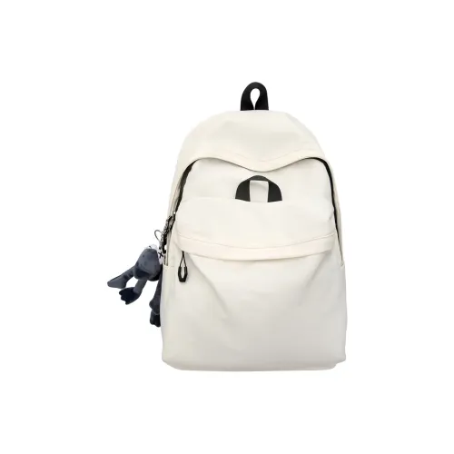 Yalu Nylon Backpack Unisex White/Black/Gray/Khaki/Blue