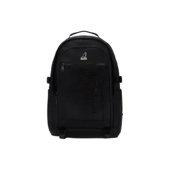 KANGOL Nylon Backpack Regular Unisex Black