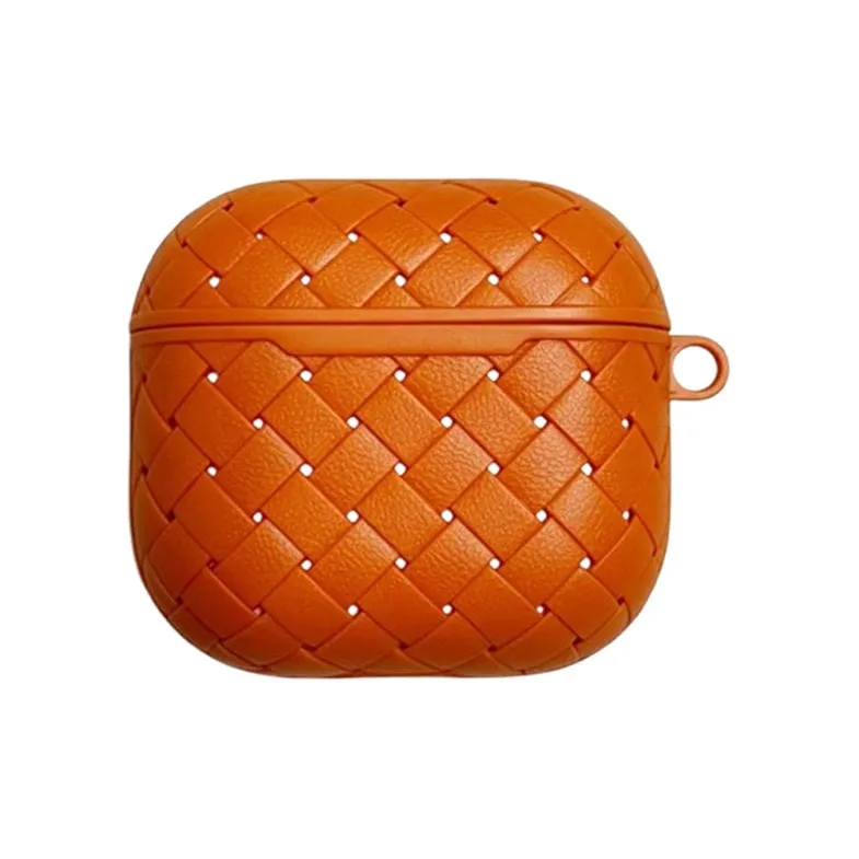 Kona Chun Compatibility AIRPODS1/AIRPODS2/AIRPODS/AIRPODSPRO TPU Refined Miniature Woven Headphone Cases-12