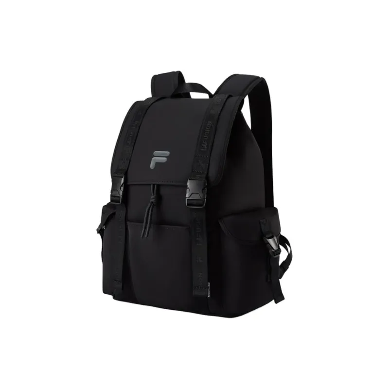 FILA FUSION Fabric Backpack Extra Small Unisex Pitch Black-2