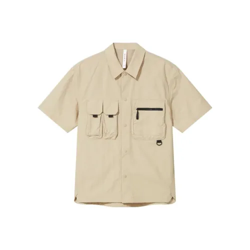 Reebok Shirts Men Light Khaki