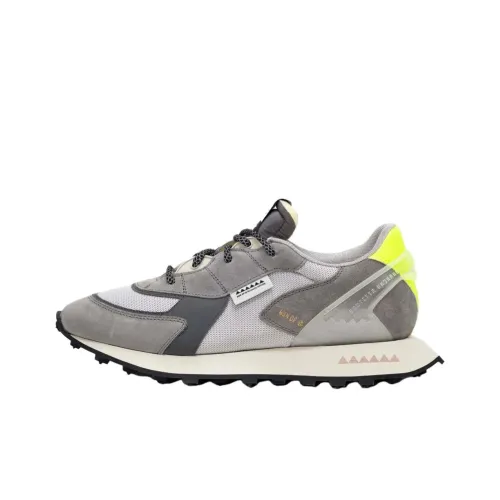 RUN OF Flint Low Top Casual Shoes Men's Gray