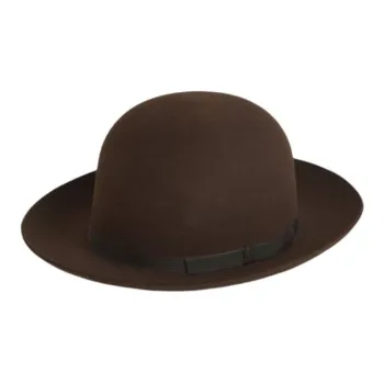 Lock Hatters Rabbit Fur Felt Hats & Caps Unisex Brown
